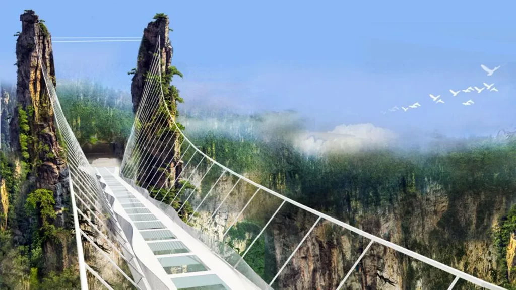 Zhangjiajie Glass Floor Bridge
